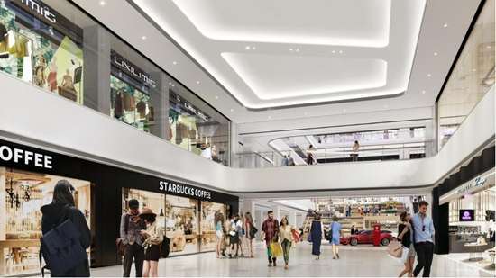 （浦江海乐城东入口效果图）