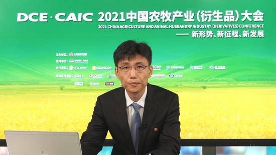 大连商品交易所商品一部总监 胡杰