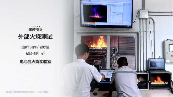 全面超越国标的‘外部火烧测试’