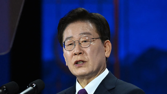 2026 年 7 月 19 日，韩国釜山国际会展中心，韩国总统李在明在联合国教科文组织世界遗产委员会第 48 届会议开幕式上发表讲话。