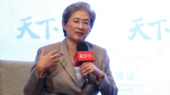 2026 年 5 月 22 日，AMD 首席执行官苏姿丰在台北万豪酒店论坛发表演讲。