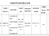 浙商银行金华分行被罚169.3万元：违反金融统计相关规定等