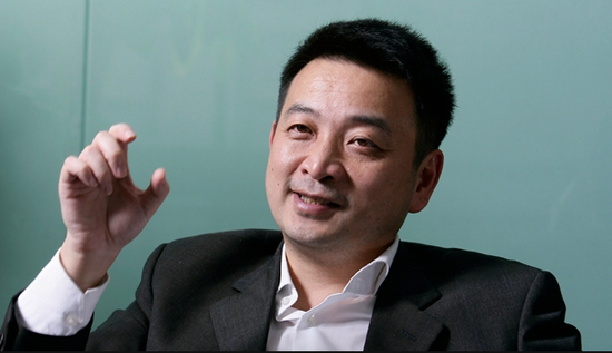 图为：携程执行董事局主席梁建章。