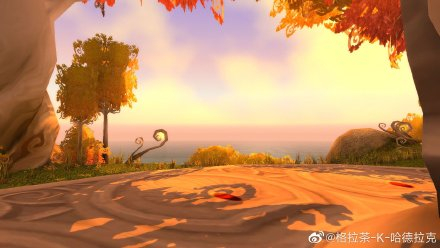 （“此地安眠一位老兵圣骑士” 来源：微博网友“格拉茶-K-哈德拉克”）