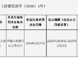 江西庐山农村商业银行被罚66.28万元：违反金融统计相关规定等