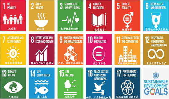 图1 联合国可持续发展目标