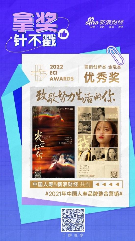 新浪财经荣获第七届ECI Awards艾奇奖四项优秀奖