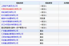 上海电气开盘跌停 广发基金张芊管理的三只产品Q1持有超六千万股