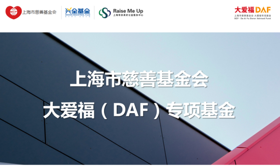 大爱福（DAF）专项基金由兴全基金管理有限公司、上海有你真好公益服务中心出资发起设立于上海市慈善基金会。