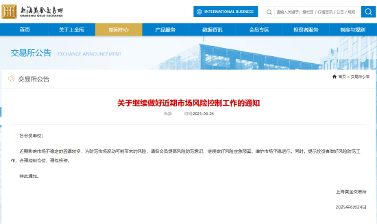 来源：上海黄金交易所