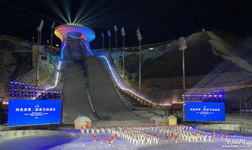 （河北省第二届冰雪运动会现场 长城网 摄）