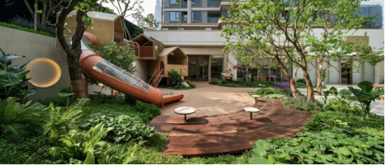 （成都东城金茂晓棠实景图）