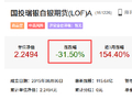 国投白银LOF（161226）暴跌31.5%创纪录 基金公告：估值调整！今日开市起至10：30停牌