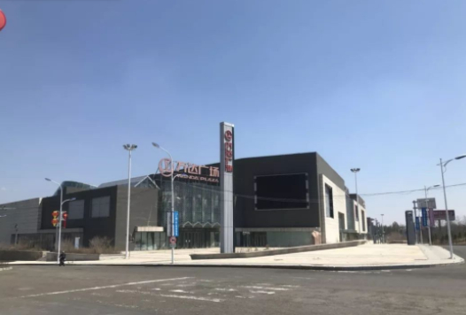 度假区北区，万达广场已停业 &nbsp; 《等深线》记者 颜世龙 &nbsp;摄影