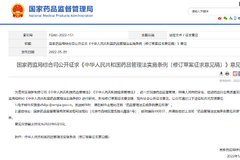 全文|《中华人民共和国药品管理法实施条例（修订草案征求意见稿）》意见