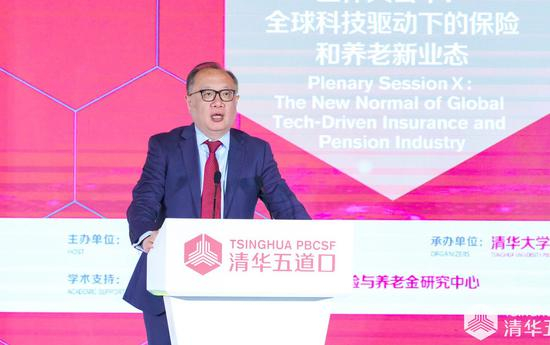 慕尼黑再保险公司大中华区CEO&nbsp;常青 &nbsp;&nbsp;