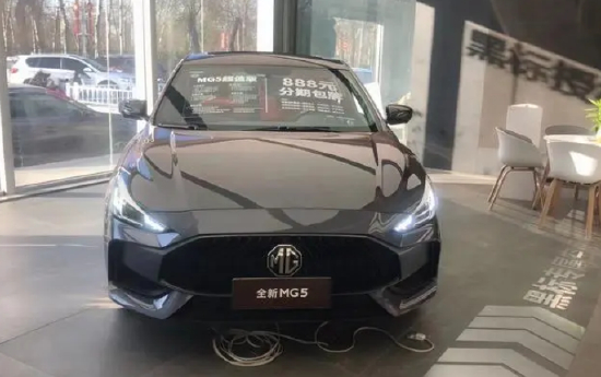 环京地区某上汽名爵4S店。摄/新京报贝壳财经记者 王琳琳