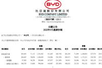 比亚迪9月新能源乘用车销量突破20万辆 公司股价暴涨逾9%