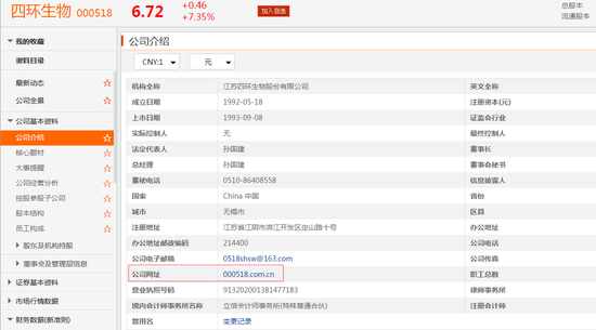 Choice软件四环生物F10