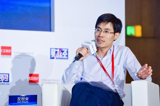 图为工信部赛迪研究院装备工业研究所所长左世全