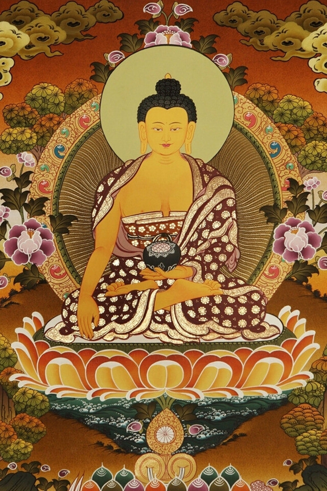 恭迎药师佛圣诞:精美圣像集_新浪图片