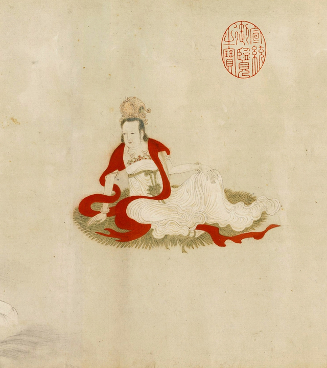雲鵬 觀音像 Gokyogoku Yoshitsune - Kyoto National Museum KNM Collection