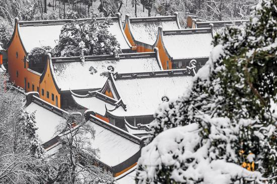 人们都说唯苦近佛，而我近佛却是因为乐。（摄影：@惜缘小和尚）