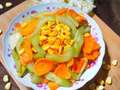 素食养生：松仁炒时蔬(图)