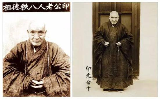 　　民国苏州印光法师 （1861~1940），字印光，别号常惭愧僧。博通经藏及各宗教法，但力倡念佛。其在当代净土宗信众中的地位至今无人能及。被尊为净土宗第十三代祖师。（图片来源：弘化社）