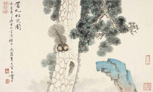 学习篇：中国画松树的绘画技巧学习