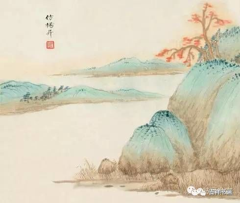 66首山水画题诗，展示中国画的神韵气质！