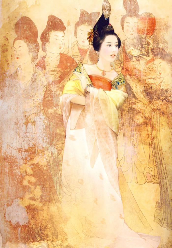 永泰公主墓壁画中有位侍女,为何被专家称为:东方绘画史第一美女