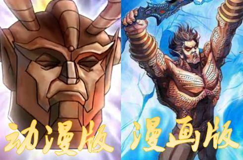 神兵小将:动漫与漫画对比,反派形象差距太大