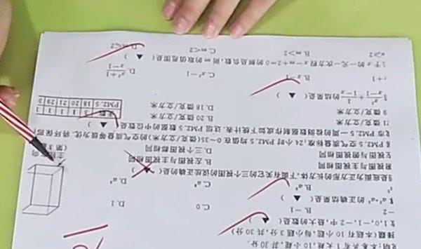 为什么试卷分数下面会有两道横杠?不是因为醒目|试卷|分数|横杠_新浪新闻