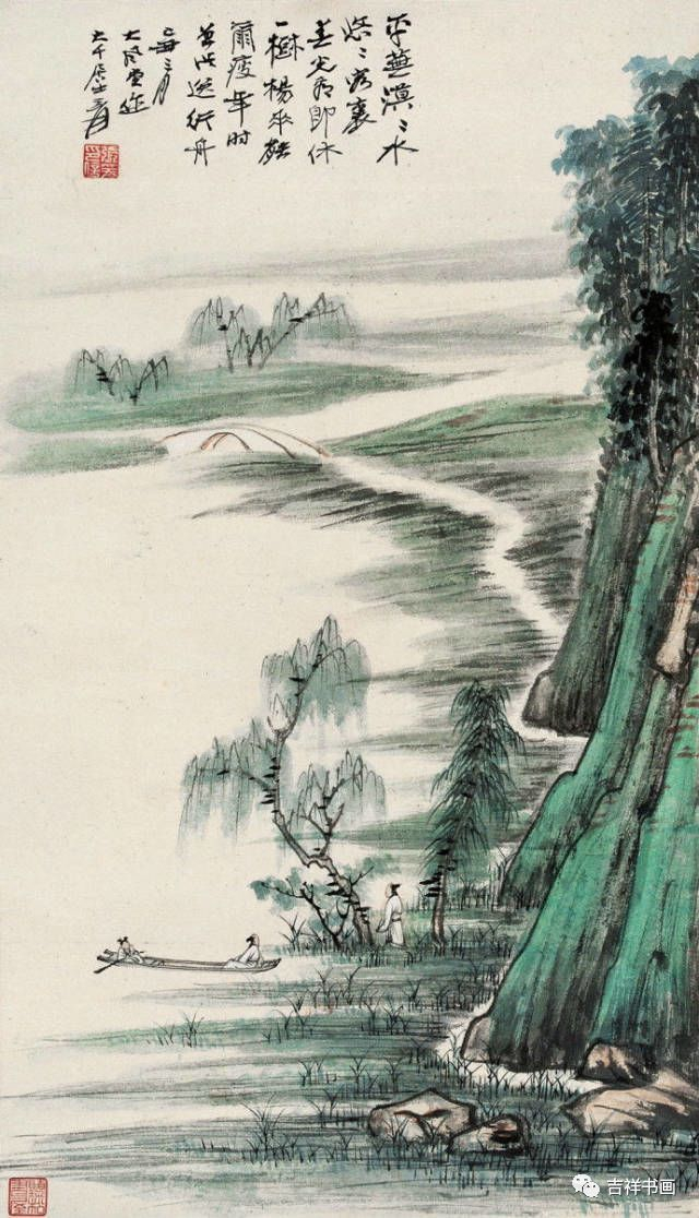 66首山水画题诗，展示中国画的神韵气质！