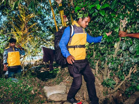 亚马逊印度正在配送快递&nbsp; &nbsp;图/MAHESH SHANTARAM