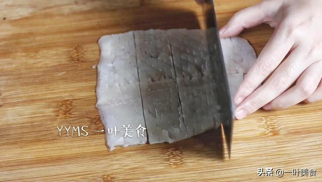 鱿鱼花刀,麦穗花刀的切法,简单快速又好看!