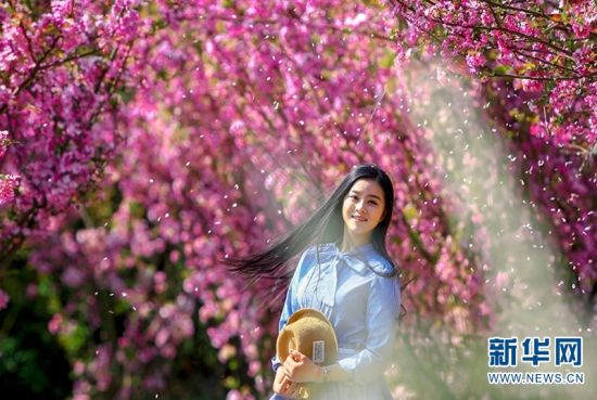 俏也要争春 她在丛中笑