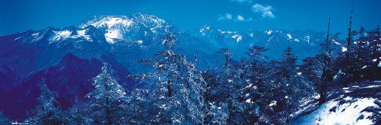 眺望大雪峰