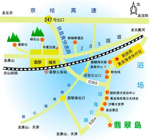 景区导游图