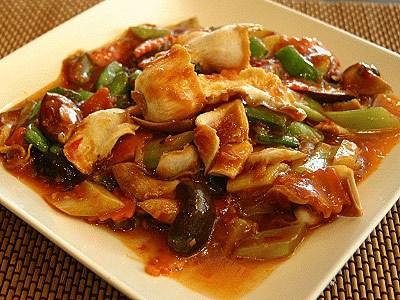 热炒龙肠
