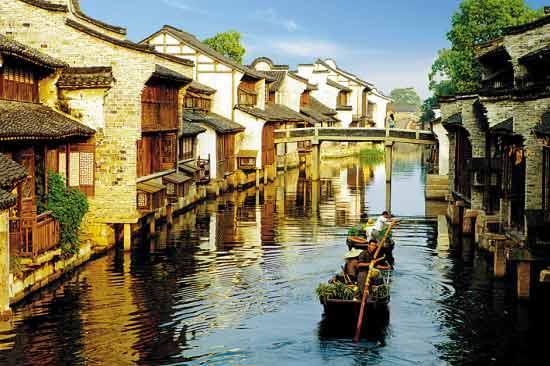乌镇西栅日景