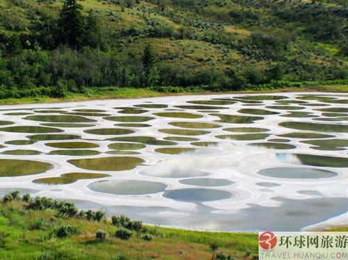 夏天的斑点湖
