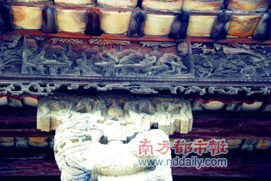 莘田村中有不少古建筑。