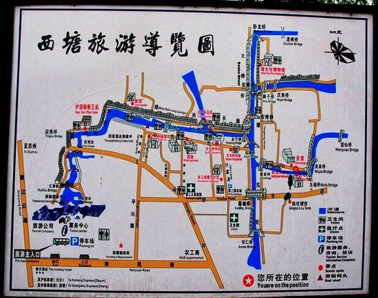 古镇游览图