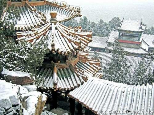 颐和园雪景