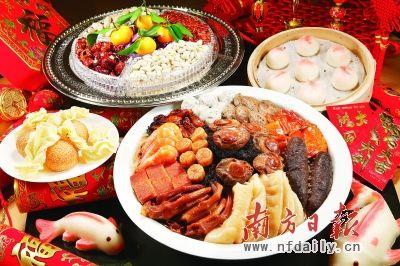 菜品丰富，年味儿十足
