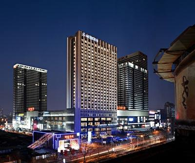 青岛万达艾美酒店-夜景