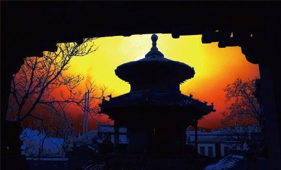 米脂窑洞古城