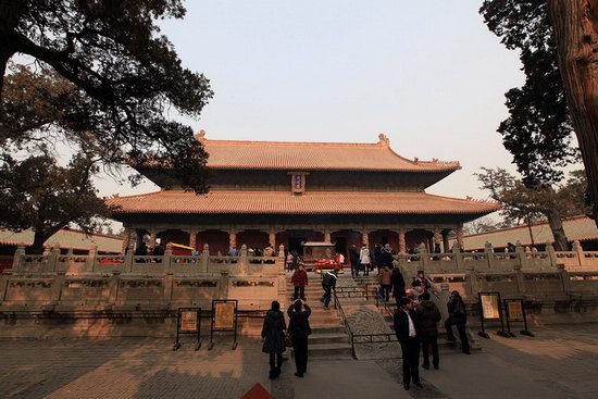 孔庙的主体建筑大成殿